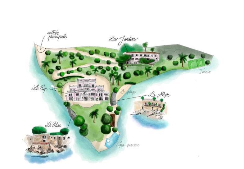 אזה Hotel Cap Estel מראה חיצוני תמונה